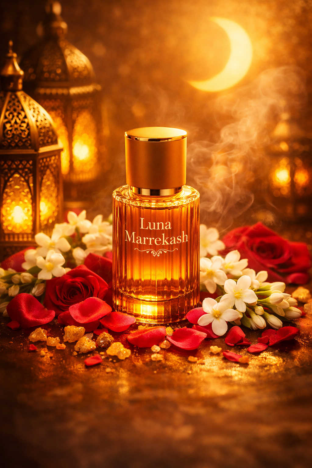 Eau de Parfum – A luminous fragrance that gently unfolds as it mingles with your skin, leaving a graceful trail.