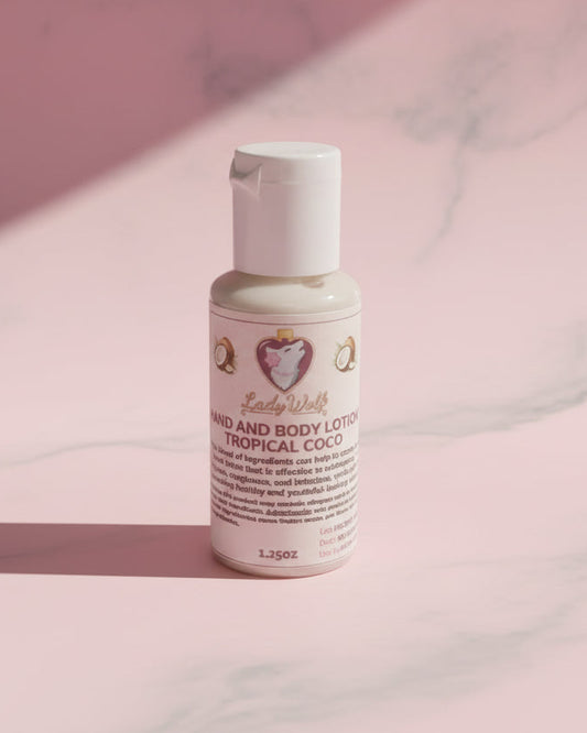 Organic, vegan body lotion