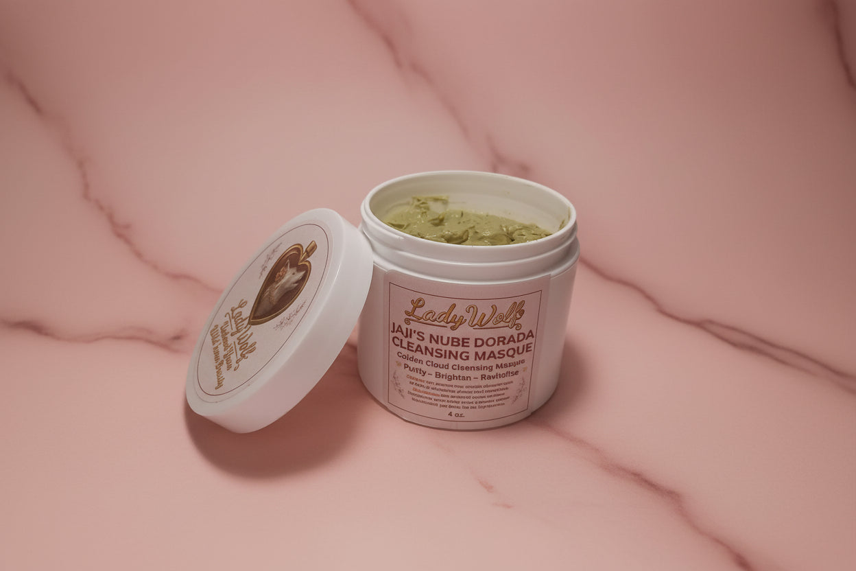 Jaji’s Nube Dorada – Golden Cloud Cleansing Masque “Reset your skin. Gently.”