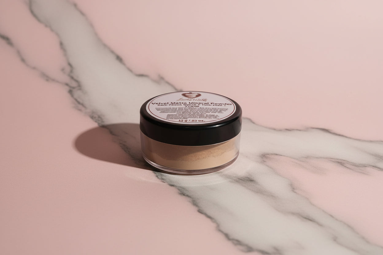 mineral face powder, vegan